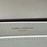 サンローラン SAINT LAURENT カサンドラ ミディアム 532750 アイボリー カーフスキン レディース ショルダーバッグ