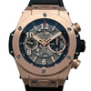 ウブロ HUBLOT ビッグ・バン ウニコ キングゴールド 411.OX.1180.RX ブラックスケルトン ピンクゴールド 自動巻き メンズ 腕時計