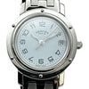 エルメス HERMES クリッパー CL4.210 ホワイト ステンレススチール レディース 腕時計