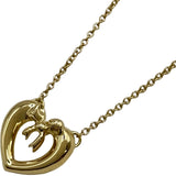 ティファニー TIFFANY＆CO ハートリボンネックレス ゴールド 750 ジュエリー