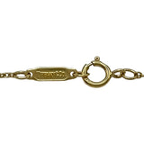 ティファニー TIFFANY＆CO ハートリボンネックレス ゴールド 750 ジュエリー