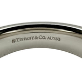 ティファニー TIFFANY＆CO TTWOリング ホワイトゴールド Au750 ジュエリー