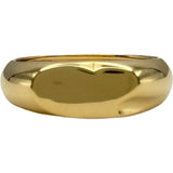ティファニー TIFFANY＆CO フルハートリング イエローゴールド 18K ジュエリー