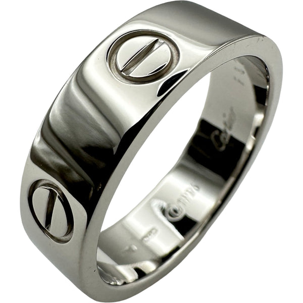 CARTIER カルティエ ラブリング 750 ホワイトゴールド リング サイズ66=25号 正規品 / 40383 カルティエ Cartier ラブリング ホワイトゴールド 750 ジュエリー