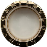 ブルガリ BVLGARI ビーゼロワンリング 2バンド ピンクゴールド Au750 ジュエリー