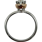 ダミアーニ DAMIANI クリーンソリテールリング プラチナ ピンクゴールド 950 ダイヤモンド ジュエリー