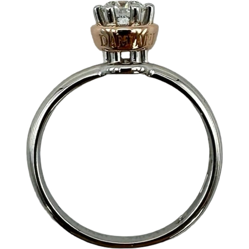 購入用（専用） 【新古品】DAMIANI ダミアーニ リング（プラチナ） ダミアーニ DAMIANI クリーンソリテールリング プラチナ ピンク