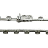 LINEブレス ホワイトゴールド K18 ダイヤモンド ジュエリー