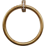 カルティエ Cartier ジュストアンクルダイヤリング ピンクゴールド Au750 ダイヤモンド ジュエリー