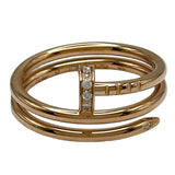 カルティエ Cartier ジュストアンクルダイヤリング ピンクゴールド Au750 ダイヤモンド ジュエリー