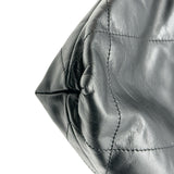 シャネル CHANEL CHANEL22 スモール AS3260 ブラック/ゴールド金具 カーフ レディース ショルダーバッグ