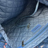 シャネル CHANEL CHANEL22 バッグ AS3261 ブルー シルバー金具 デニム/スパンコール レディース ショルダーバッグ