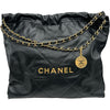 シャネル CHANEL CHANEL22 ハンドバッグ AS3261 ブラック ゴールド金具 シャイニーカーフスキン レディース ハンドバッグ