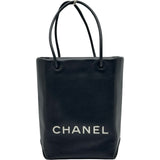 シャネル CHANEL エッセンシャルトート A46880 12番台 ブラック レザー レディース ハンドバッグ