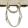シャネル CHANEL ドーヴィルスモールショッピングバッグ AS3257 アイボリー シルバー金具 コットンファイバー レディース ショルダーバッグ