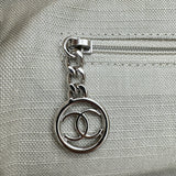 シャネル CHANEL ドーヴィルスモールショッピングバッグ AS3257 アイボリー シルバー金具 コットンファイバー レディース ショルダーバッグ