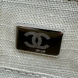 シャネル CHANEL ドーヴィルスモールショッピングバッグ AS3257 アイボリー シルバー金具 コットンファイバー レディース ショルダーバッグ