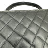 シャネル CHANEL マトラッセトップハンドルバッグ A12397 7番台 ブラック ゴールド金具 キャビアスキン レディース ハンドバッグ