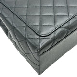シャネル CHANEL マトラッセトップハンドルバッグ A12397 7番台 ブラック ゴールド金具 キャビアスキン レディース ハンドバッグ
