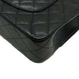 シャネル CHANEL マトラッセ25 A01112 ブラック/ゴールド金具 キャビアスキン レディース ショルダーバッグ