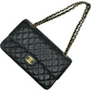 シャネル CHANEL マトラッセ25 A01112 ブラック/ゴールド金具 キャビアスキン レディース ショルダーバッグ