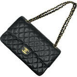 シャネル CHANEL マトラッセ25 A01112 ブラック/ゴールド金具 キャビアスキン レディース ショルダーバッグ