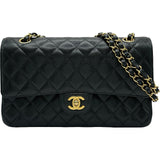 シャネル CHANEL マトラッセ25 A01112 ブラック/ゴールド金具 キャビアスキン レディース ショルダーバッグ