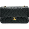 シャネル CHANEL マトラッセ25 A01112 ブラック/ゴールド金具 キャビアスキン レディース ショルダーバッグ
