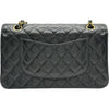 シャネル CHANEL マトラッセ25 A01112 ブラック/ゴールド金具 キャビアスキン レディース ショルダーバッグ
