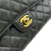 シャネル CHANEL マトラッセ25 A01112 ブラック/ゴールド金具 キャビアスキン レディース ショルダーバッグ