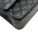 シャネル CHANEL マトラッセ25 A01112 ブラック/ゴールド金具 キャビアスキン レディース ショルダーバッグ