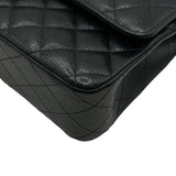 シャネル CHANEL マトラッセ25 A01112 ブラック/ゴールド金具 キャビアスキン レディース ショルダーバッグ