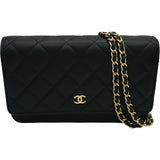 シャネル CHANEL マトラッセチェーンウォレット AP0250 ブラック ゴールド金具 ラムスキン レディース ショルダーバッグ