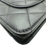 シャネル CHANEL マトラッセチェーンウォレット AP0250 ブラック ゴールド金具 ラムスキン レディース ショルダーバッグ
