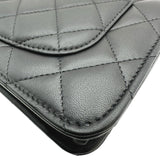 シャネル CHANEL マトラッセチェーンウォレット AP0250 ブラック ゴールド金具 ラムスキン レディース ショルダーバッグ