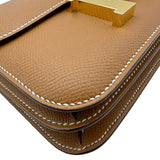 エルメス HERMES コンスタンスミニミロワール K刻印 ゴールド ゴールド金具 エプソン レディース ショルダーバッグ