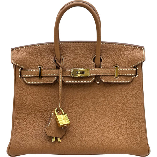 エルメス HERMES バーキン25 W刻印 ゴールド ゴールド金具 トゴ