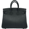 エルメス HERMES バーキン25 K刻印 ブラック/シルバー金具 トゴ レディース ハンドバッグ