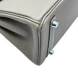 エルメス HERMES バーキン25 G刻印 エトゥープ/シルバー金具 トゴ レディース ハンドバッグ