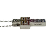 ダミアーニ DAMIANI ベルエポックネックレスレインボーS ホワイトゴールド 750 サファイア ジュエリー