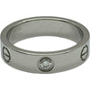 カルティエ Cartier ラブリング1PD プラチナ Pt950 ダイヤモンド ジュエリー