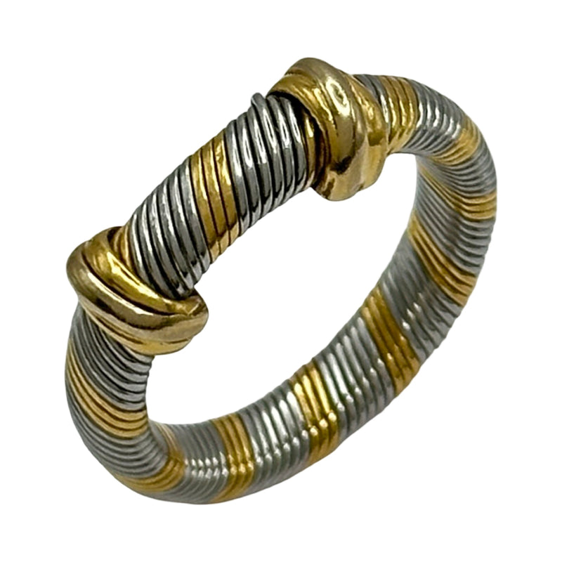 カルティエ Cartier オールエアシエールリング ゴールド/ステンレス