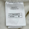 シャネル CHANEL ココネージュ ココマークステッチデニムパンツ P77384 ホワイト コットン レディース デニムパンツ