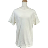 メゾン マルジェラ Maison Margiela ロゴ刺繍半袖Tシャツ S51GC0526 ホワイト コットン レディース 半袖Ｔシャツ