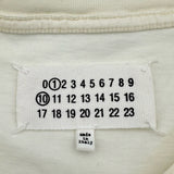 メゾン マルジェラ Maison Margiela ロゴ刺繍半袖Tシャツ S51GC0526 ホワイト コットン レディース 半袖Ｔシャツ
