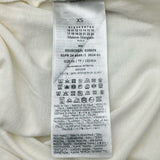 メゾン マルジェラ Maison Margiela ロゴ刺繍半袖Tシャツ S51GC0526 ホワイト コットン レディース 半袖Ｔシャツ