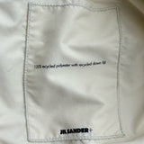 ジルサンダー JIL SANDER テクニカル キルティング ダウンジャケット J40AF0014 クリーム ポリエステル レディース ダウンジャケット