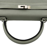 エルメス HERMES ケリー25 B刻印 グリネヴァ シルバー金具 トゴ レディース ハンドバッグ