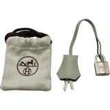 エルメス HERMES ケリー25 B刻印 グリネヴァ シルバー金具 トゴ レディース ハンドバッグ