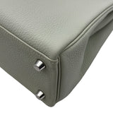 エルメス HERMES ケリー25 B刻印 グリネヴァ シルバー金具 トゴ レディース ハンドバッグ